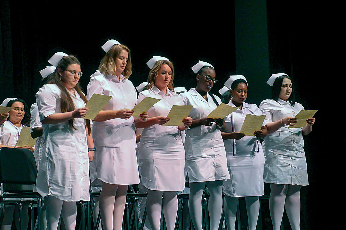 Practical nursing graduates
