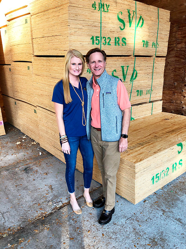 Allen Osteen and daughter Megan