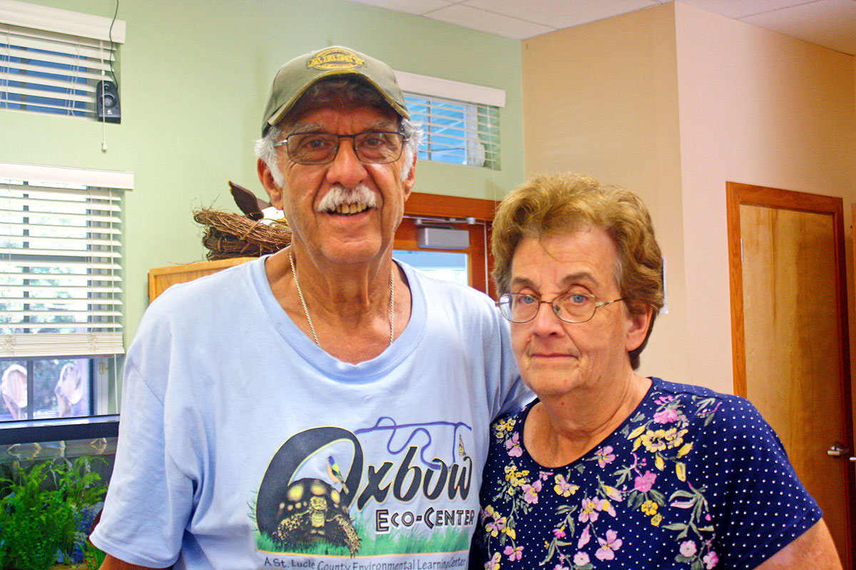 Bob Lilley and his wife of 51 years, Sandra