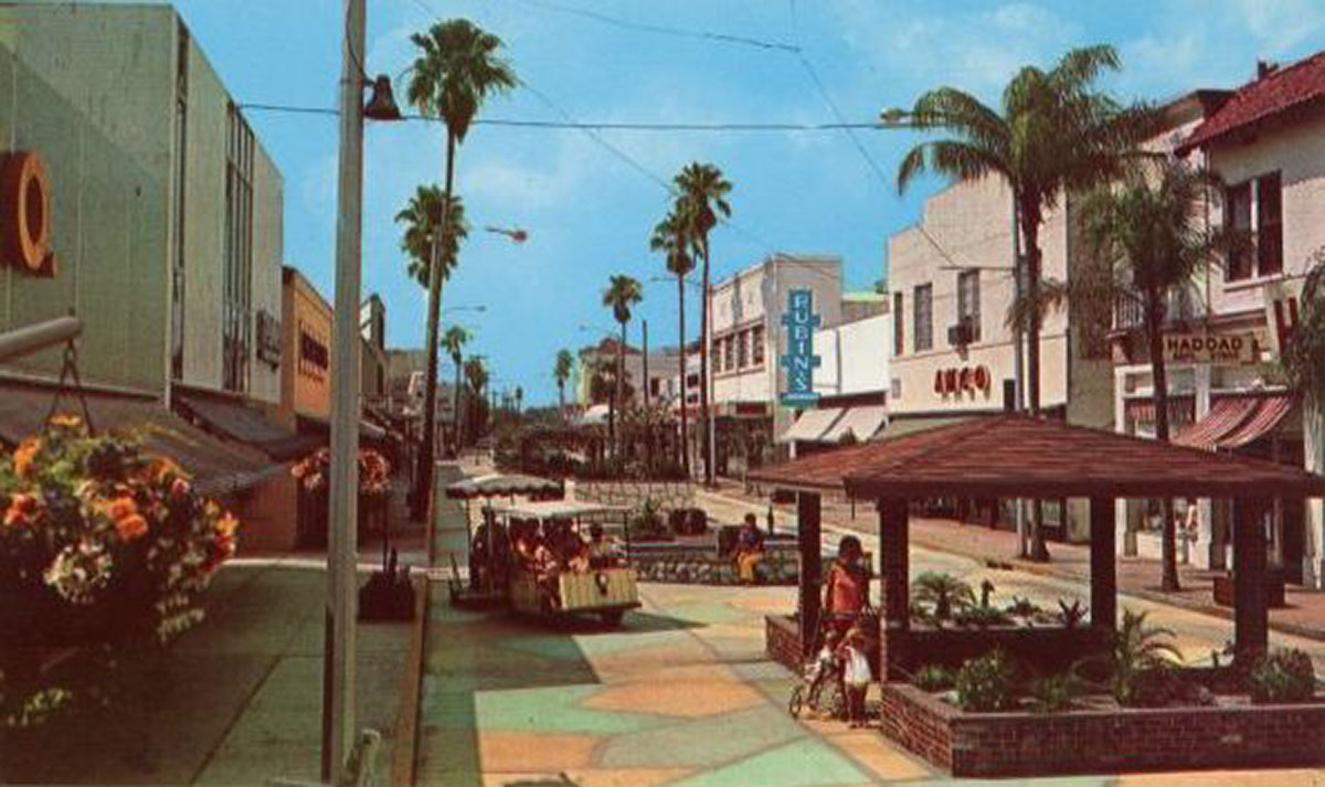 Downtown Fort Pierce began a decline in the 1970