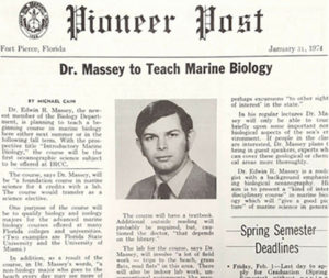 The student newspaper, Pioneer Post