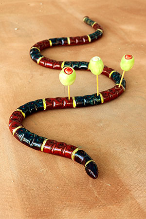 Hors d’oeuvres snakes 