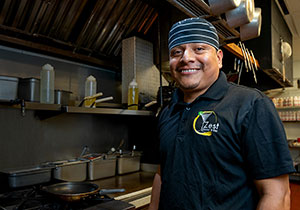 Francisco Ixcoy Ajiataz, owner of Zest Kitchen and Bar